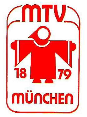 Logo des MTV München mit Münchner Kindl